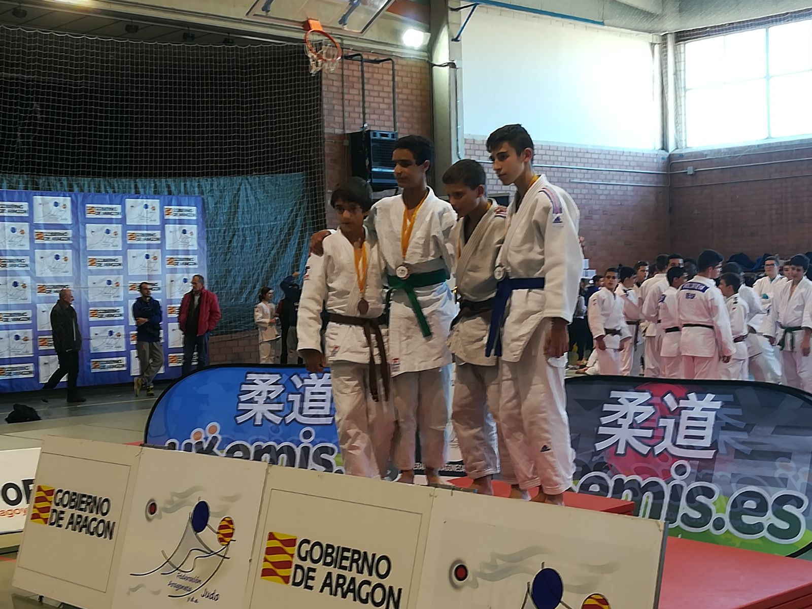9 medallas para los navarros en la Copa Aragón Infantil y Cadete. Zaragoza 25 y 26 de noviembre.